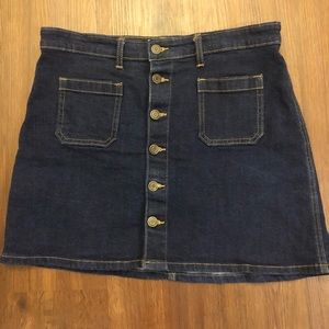Super Cute High Waist GAP Jean Skirt Sz 10